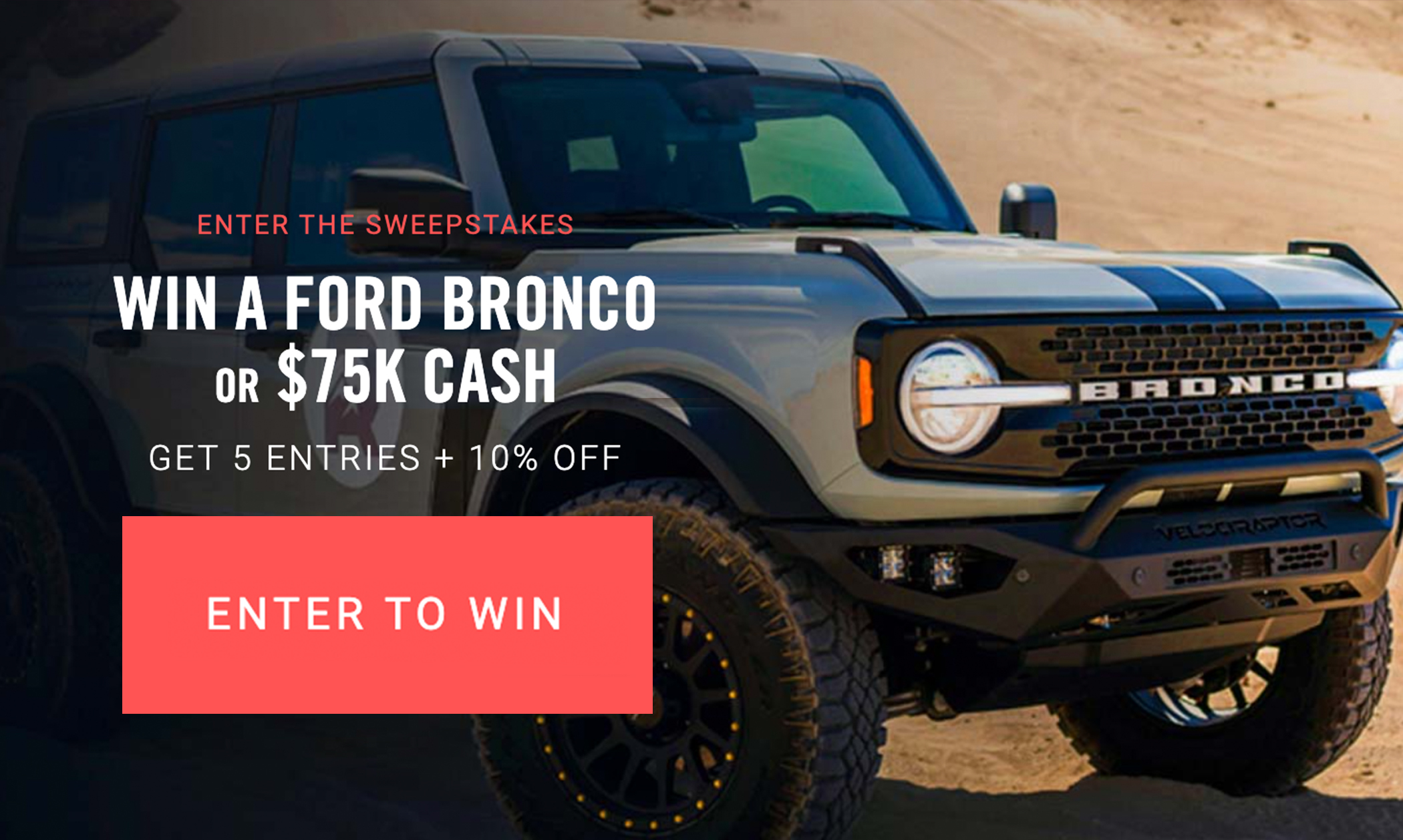 Enter to Win A Ford Bronco! OKWow Sweepstakes and Giveaways