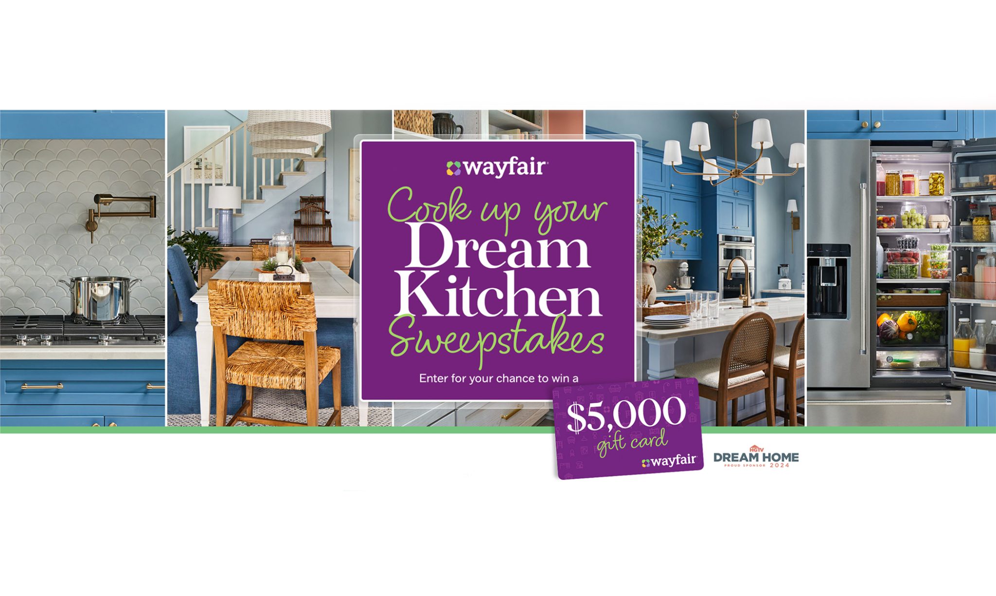 Enter To Win A Dream Kitchen OKWow Sweepstakes And Giveaways   Wayfair 2048x1227 