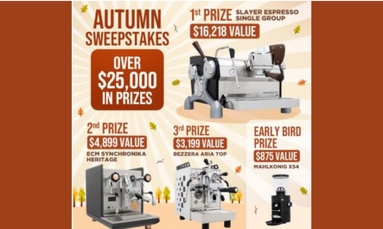 Enter to Win a $16,000 One Slayer Espresso Machine!
