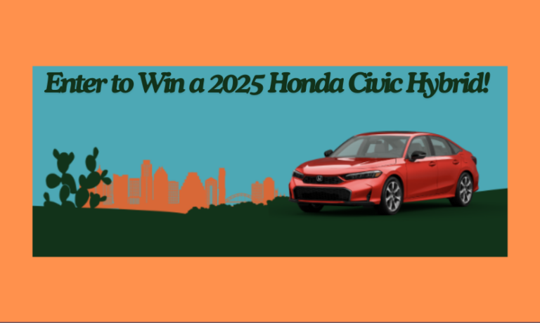 Enter to Win a 2025 Honda Civic Hybrid!