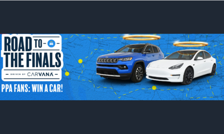 Enter to Win One of Two Cars and a Trip to a Pickleball Tournament in California!