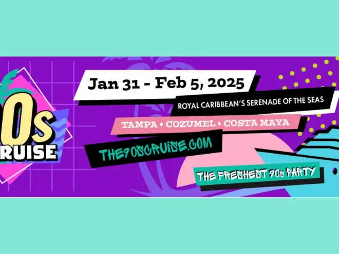 Enter to Win a 90’s Cruise for Two!
