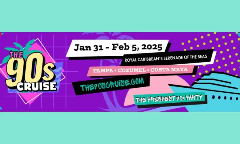 Enter to Win a 90’s Cruise for Two!