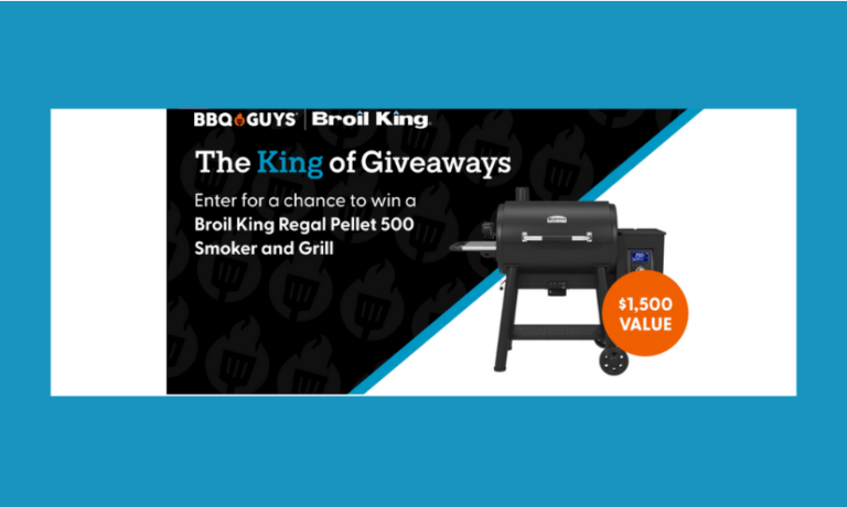 Enter to Win a Broil King Regal Pellets 500 Smoker and Grill!