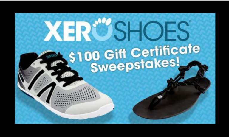 Enter to Win a $100 Gift Card for Xero Shoes!