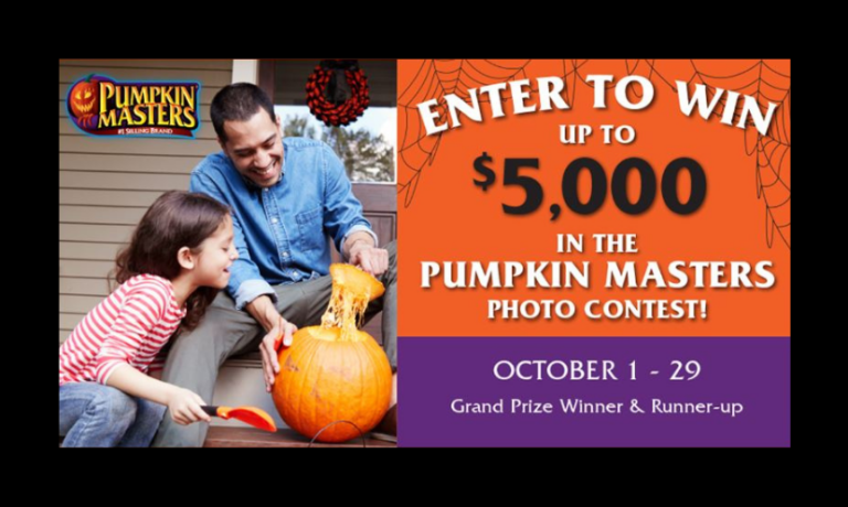 Enter to Win up to $5,000 in the Pumpkin Masters Giveaway!