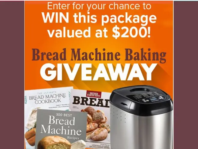 Enter to Win an Artisan Dough and Bread Maker Bundle!