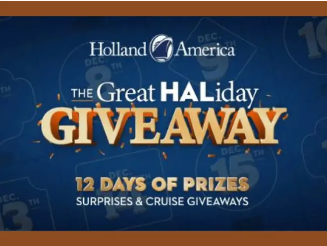 Enter to Win a Holland America Grand Voyage Cruise!