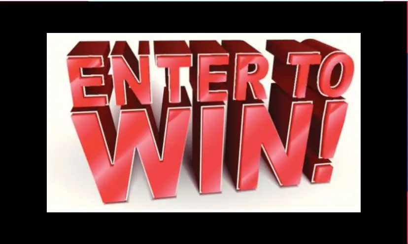 This is an image of bold letters in 3-D form saying "Enter to Win!"