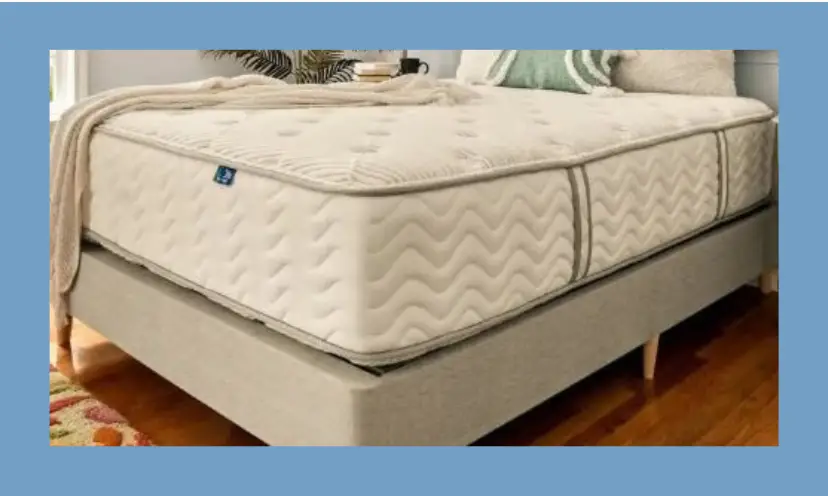 This is a photo od the deep, comfortable mattress that you could win in this giveaway.