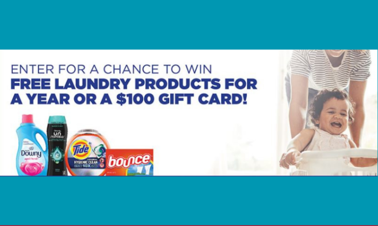 Enter to Win a Bundle of Products from Tide or a $100 Gift Card!