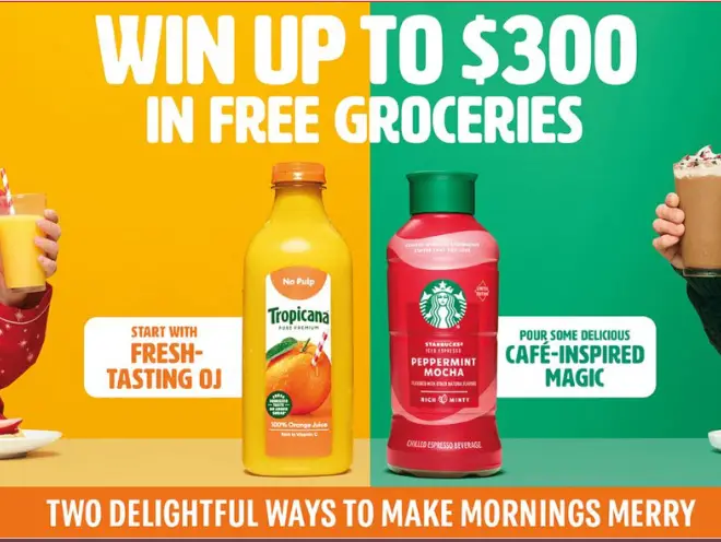 Enter to Win $300 in Holiday Groceries!