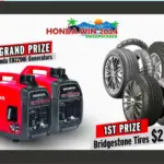 Enter to Win Two Honda Generators & Parallel Cable or a $2,500 Bridgestone/Firestone Gift Certificate for Tires!