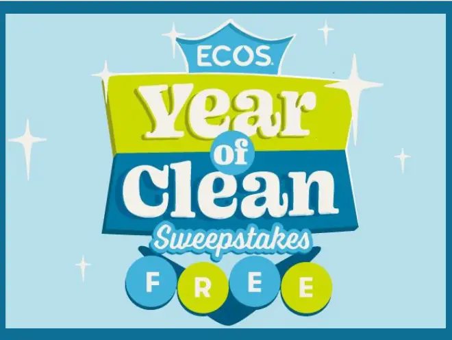 Enter to Win A Year of House Cleaning from Ecos!