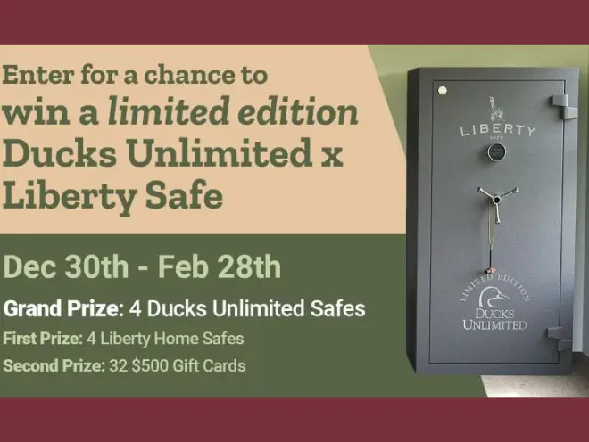 Enter to Win a Limited Edition Ducks Unlimited 30 Home Safe or a $500 Tractor Supply Gift Card ! 