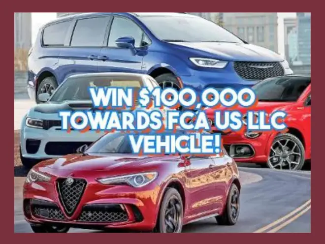 Enter to Win $100,000 Towards the Purchase of a New Vehicle!