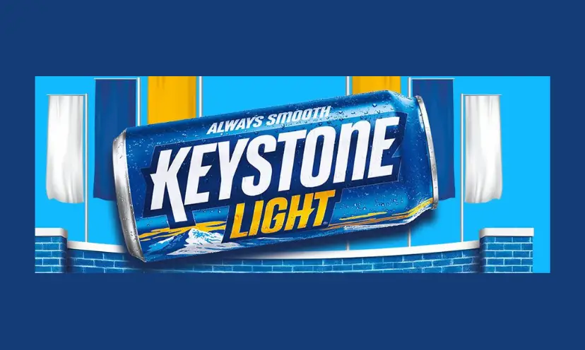 This photo features a can of Keystone Light, which is the logo behind this amazing bike giveaway.