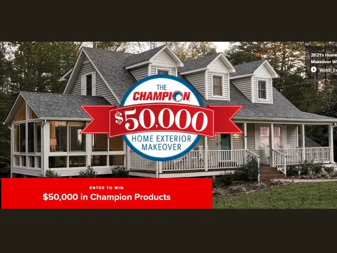 Enter to Win a $50,000 Champion Windows Home Makeover!