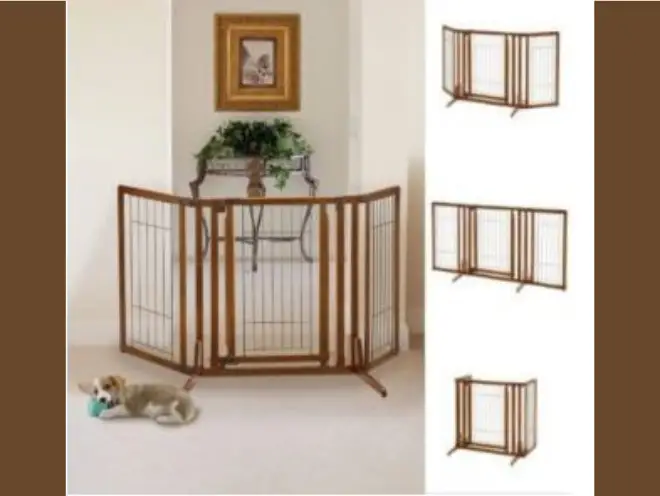 Enter to Win a Premium Plus Freestanding Pet Gate