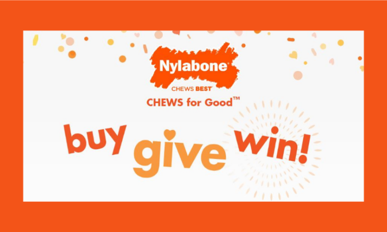 Enter to Win a $30,000 Check from Nylabone Chews!