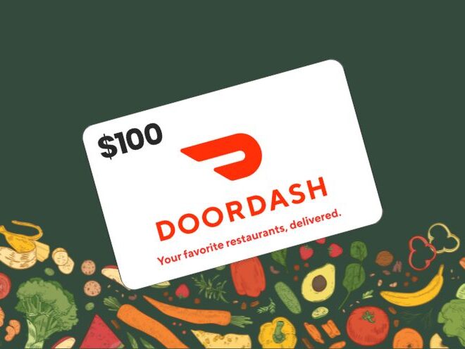 Win a $100 DoorDash Gift Card – Enter Now!