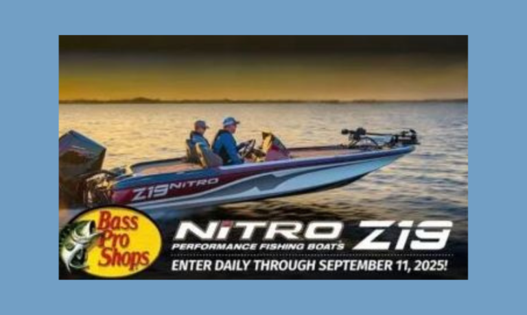 Enter to Win a 2025 Bass Boat and Trailer!