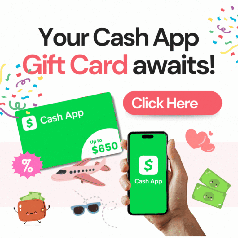 Enter to Win a Cash App Gift Card For Up to $100!