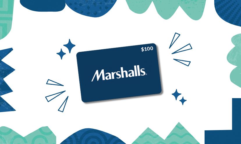 An image of a $100 Marshalls gift card