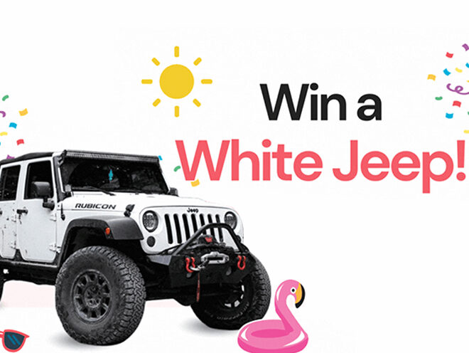 Enter to Win a $25,000 Jeep!