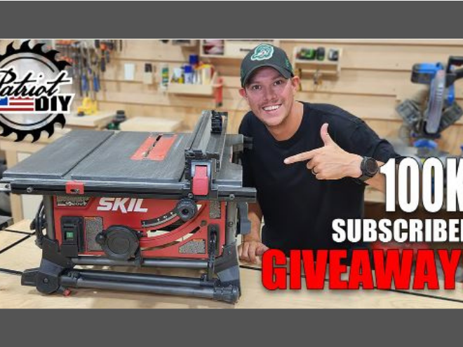 Enter to Win a Skil 10-Inch Portable Table Saw!