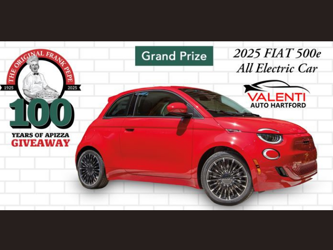 Enter to Win a 2025 FIAT 500e All Electric Car Three Year Rental OR Other Awesome Prizes!