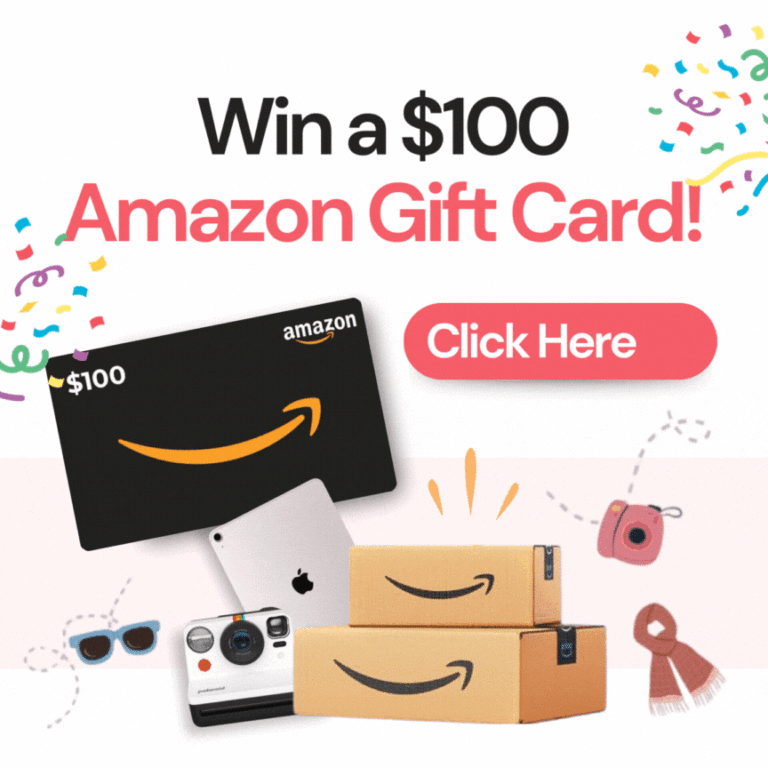 Enter to Win a $100 Amazon Gift Card!