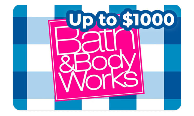 Enter to Win a Bath & Body Works Gift Card Worth Up To $1,000!