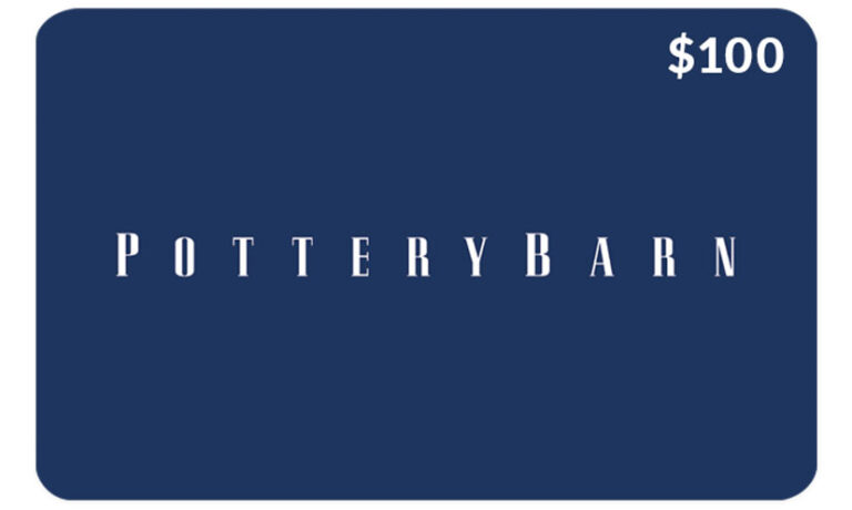 Enter to Win a $100 Pottery Barn Gift Card!