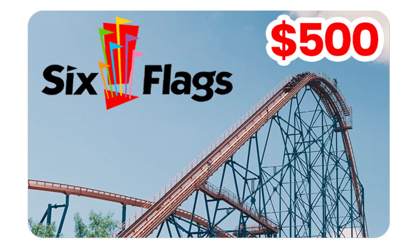 A Six Flags gift card
