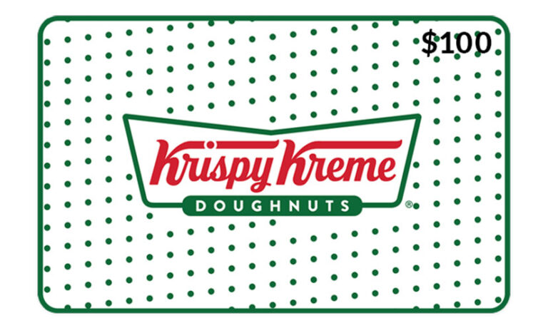 Enter to Win a $100 Krispy Kreme Gift Card!