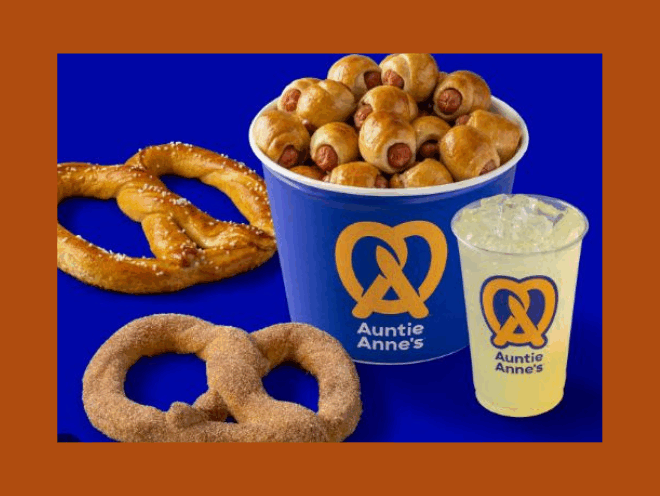 Enter to Win a Year of FREE Auntie Anne’s Pretzels and Lemonades Plus Catering for a Party of 50!
