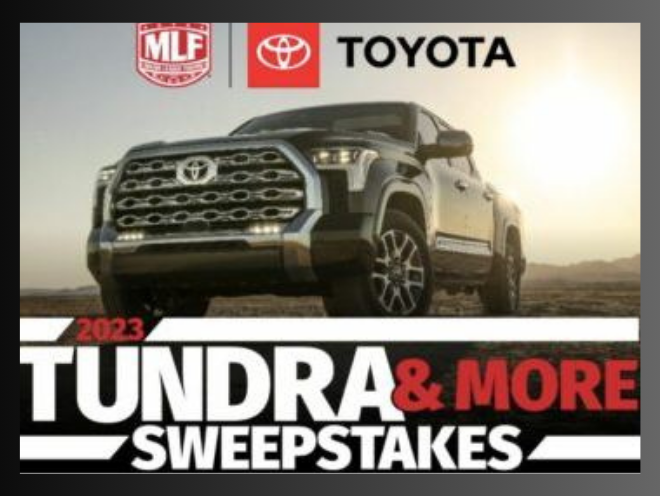 Enter to Win a 2025 Toyota Tundra Truck!