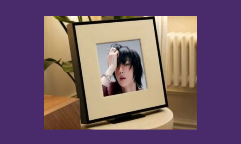 This is a close up picture of the digital frame available to 100 winners in this sweepstakes!