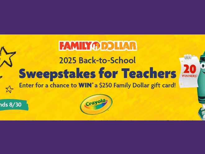 ﻿Enter to Win a $250 Family Dollar Gift Card!