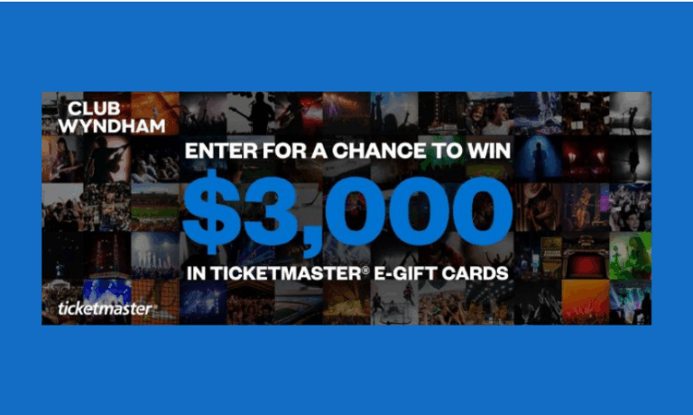 Enter to Win a $3,000 Ticketmaster Gift Card!