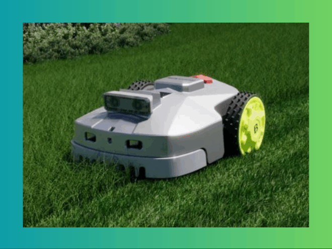 Enter to Win a Titan 100 Robot Lawn Mower!