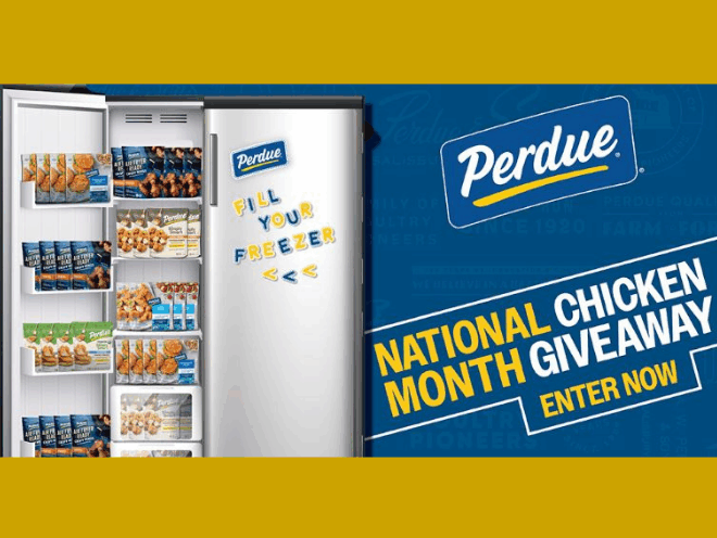 Enter to Win Ten Bags Each of Perdue Chicken Tenders, Wings, Strips and More