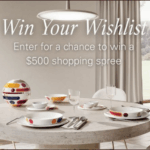 Enter to Win a $500 Villeroy & Boch Dinnerware Gift Card ! 