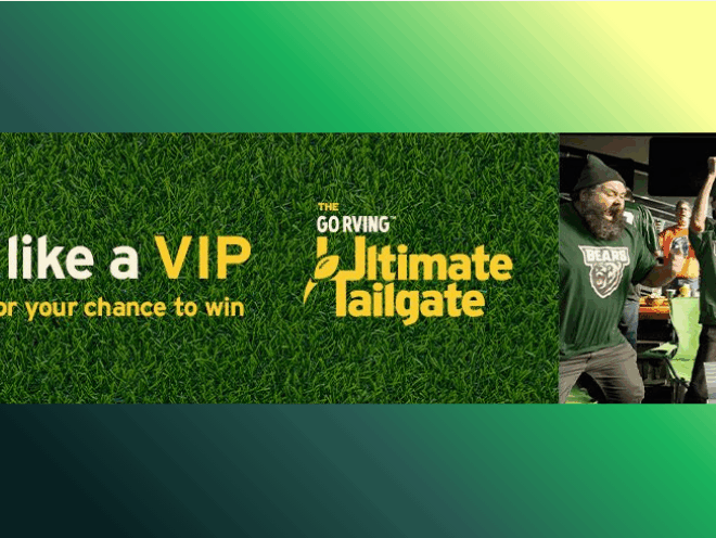 Enter to Win a $7,200 Ultimate Tailgate Package!