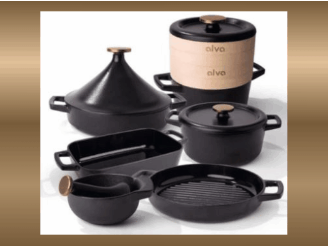 Enter to Win an Alva Nori 12-Piece Cast Iron Cookware Set !