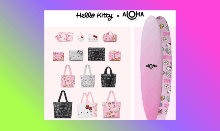 Enter to Win a $3,500 Hello Kitty X ALOHA Snowboard and Matching Accessory Bundle! 