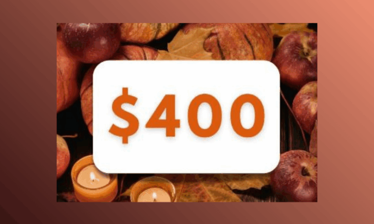 Enter to Win a $400 Gift Card!
