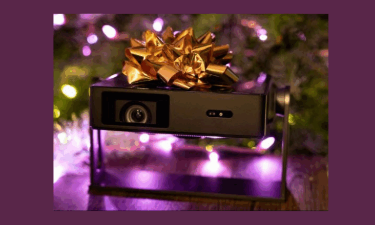 Enter to Win a Nova Mini Smart Laser Projector!
