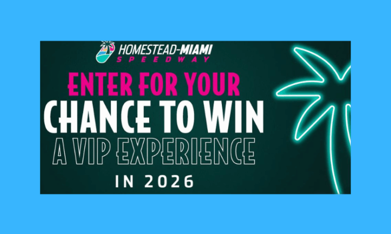 Enter to Win a VIP Experience at Homestead Miami Speedway! 